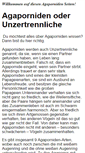 Mobile Screenshot of agaporniden.sittiche.de